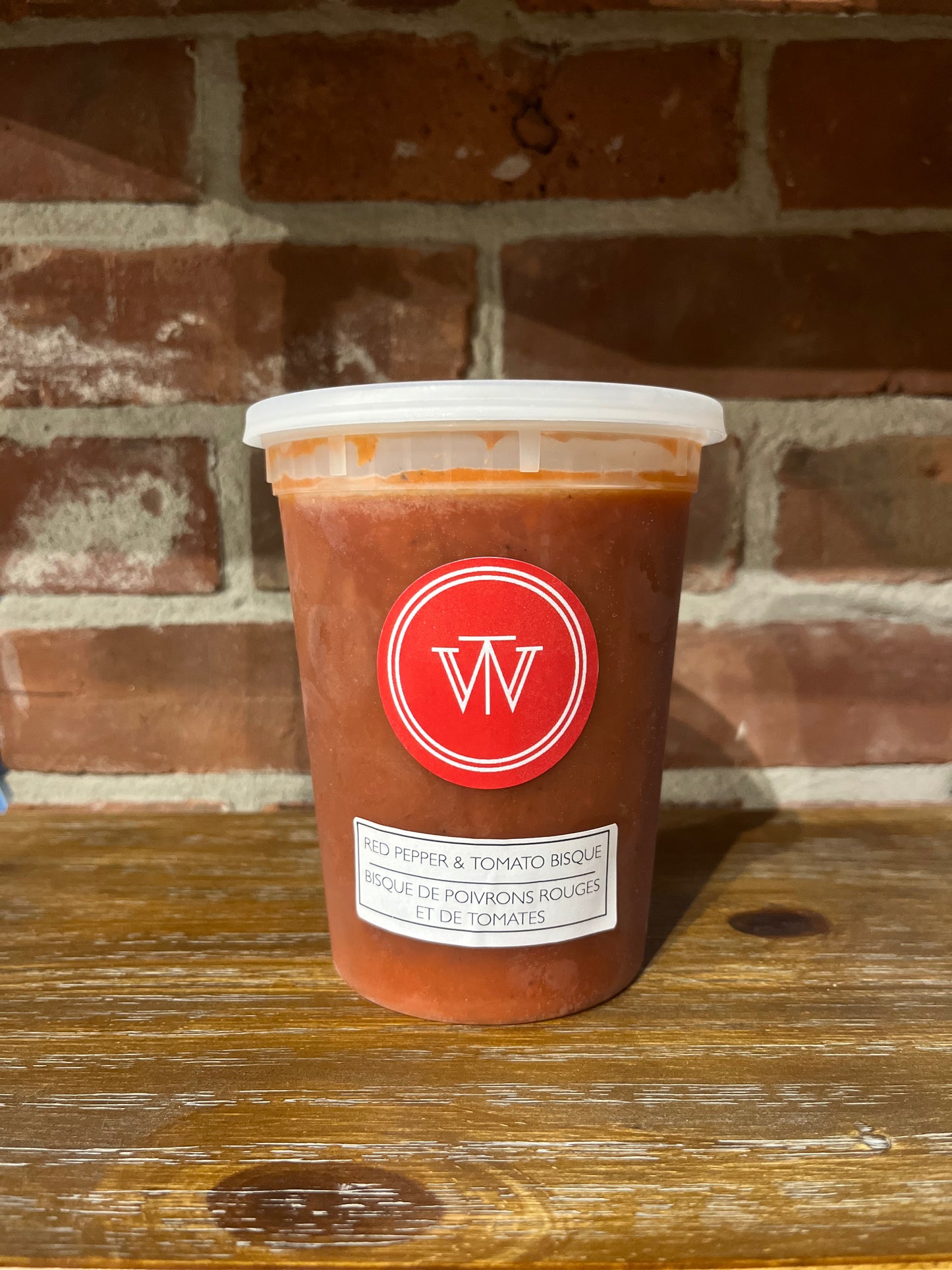 Red pepper & tomato bisque