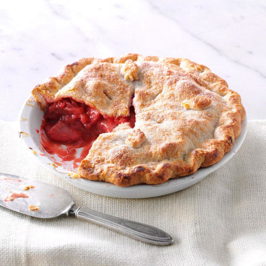 Strawberry and Rhubarb  Pie